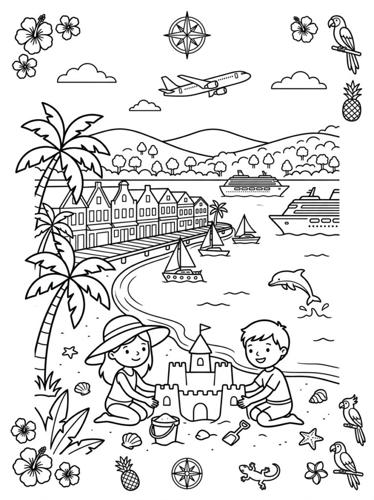 Sint Maarten Kleurplaten (Gratis PDF Printables) 20 - gratis kleurplaat om te printen