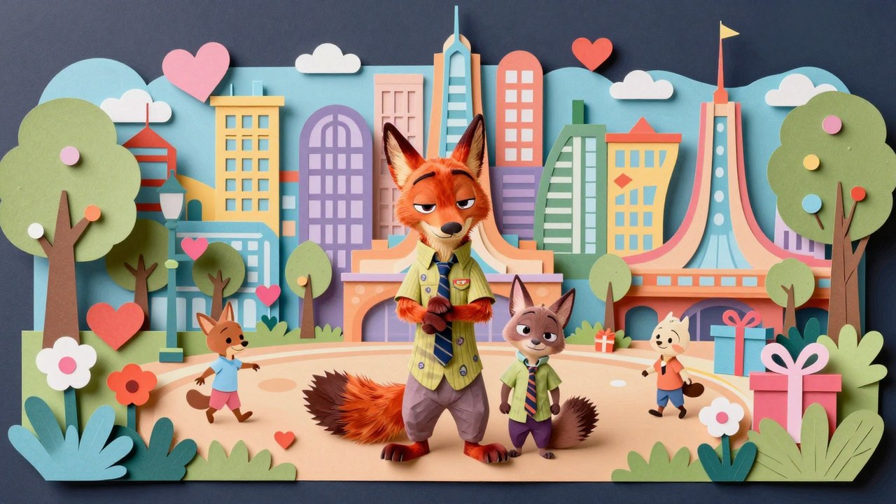 Zootopia Valentijn Kleurplaten