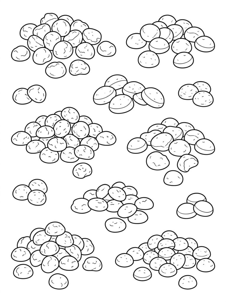 Pepernoten Kleurplaten (Gratis PDF Printables) 12 - gratis kleurplaat om te printen