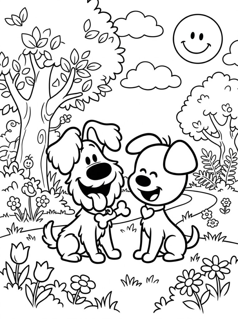 Woezel En Pip Kleurplaten (Gratis PDF Printables) 03 - gratis kleurplaat om te printen