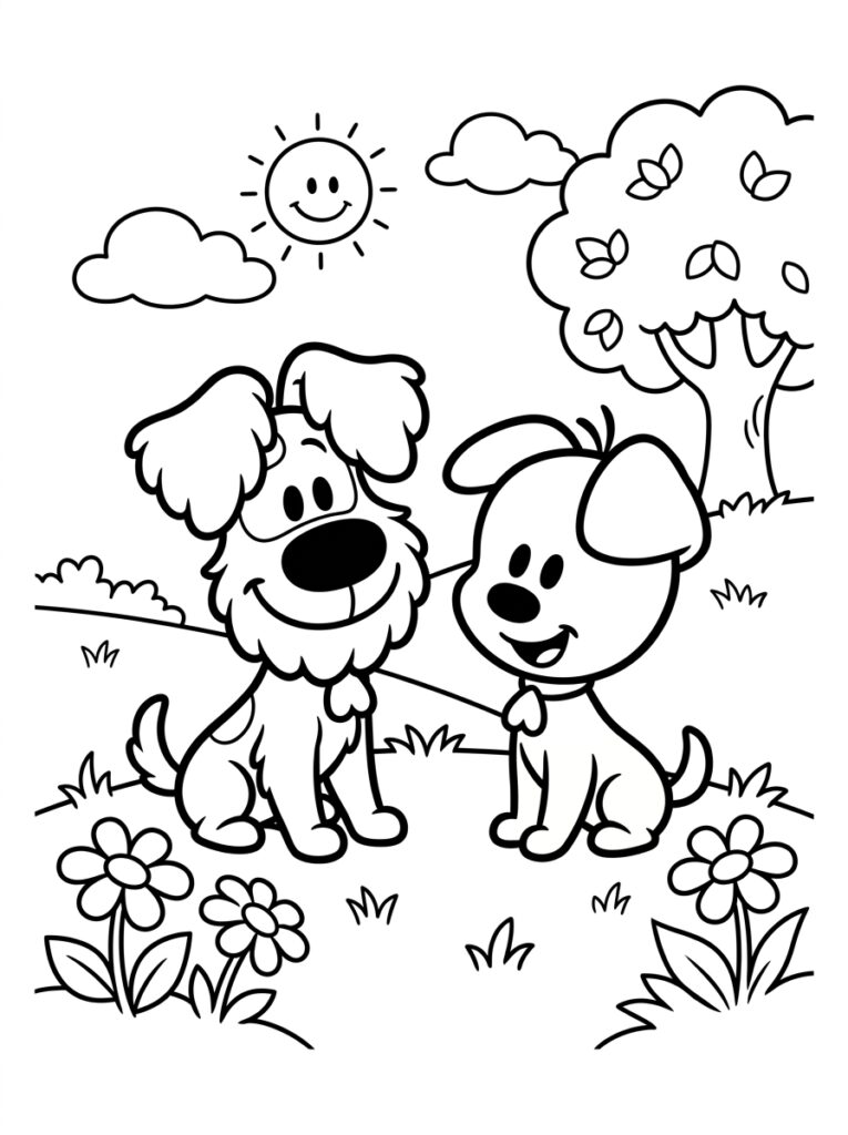 Woezel En Pip Kleurplaten (Gratis PDF Printables) 09 - gratis kleurplaat om te printen