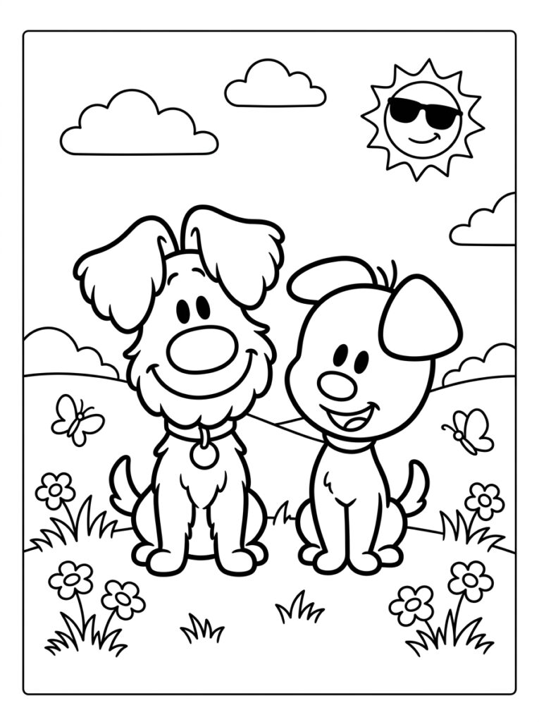 Woezel En Pip Kleurplaten (Gratis PDF Printables) 11 - gratis kleurplaat om te printen