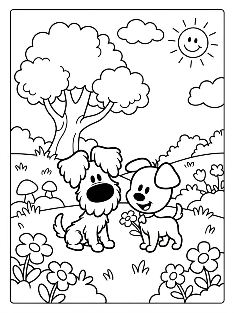 Woezel En Pip Kleurplaten (Gratis PDF Printables) 13 - gratis kleurplaat om te printen