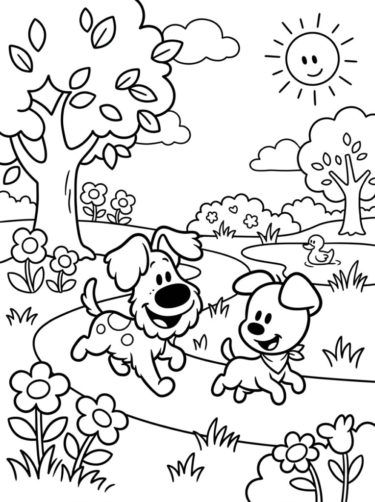 Woezel En Pip Kleurplaten (Gratis PDF Printables) 14 - gratis kleurplaat om te printen