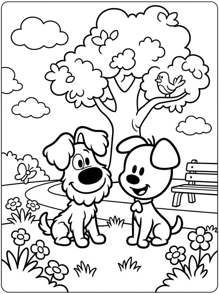 Woezel En Pip Kleurplaten (Gratis PDF Printables) 15 - gratis kleurplaat om te printen