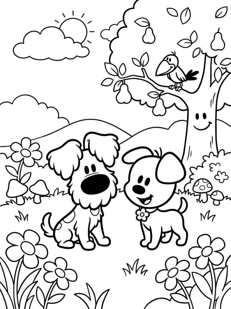 Woezel En Pip Kleurplaten (Gratis PDF Printables) 16 - gratis kleurplaat om te printen