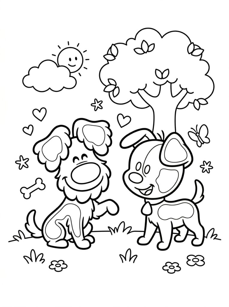 Woezel En Pip Kleurplaten (Gratis PDF Printables) 19 - gratis kleurplaat om te printen