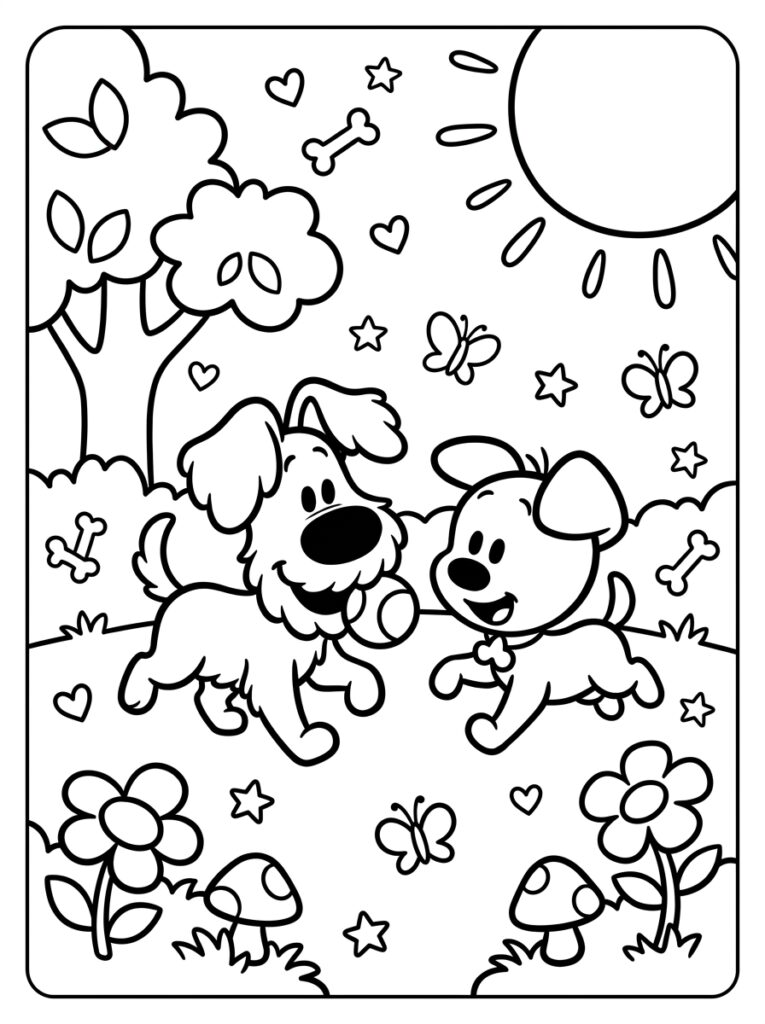 Woezel En Pip Kleurplaten (Gratis PDF Printables) 20 - gratis kleurplaat om te printen