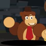 Donkey Kong Bananza Kleurplaten om te printen