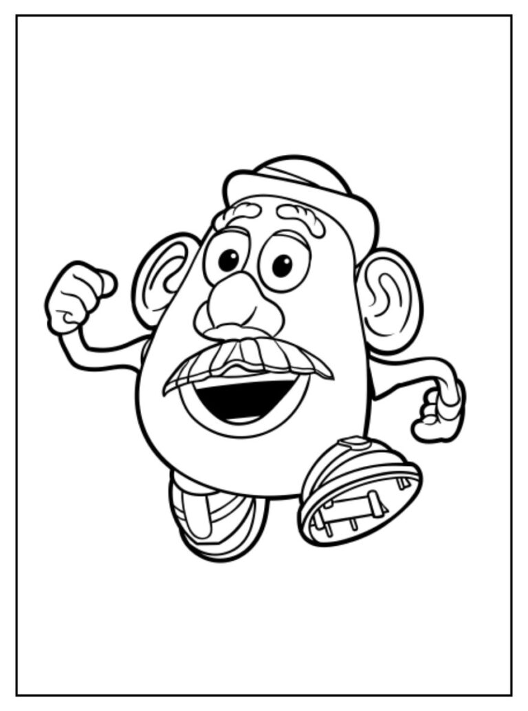 Toy Story 5 kleurplaat 10 - gratis printable om te printen