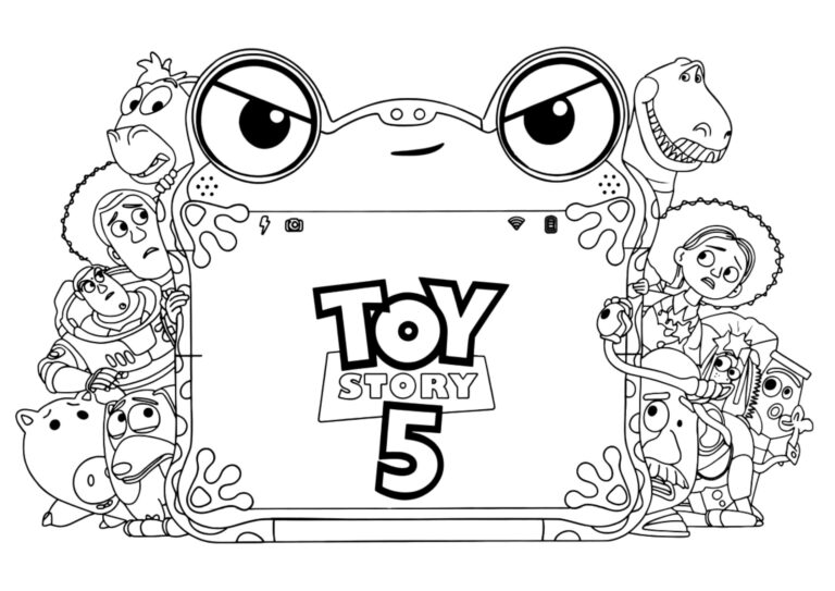 Toy Story 5 kleurplaat 14 - gratis printable om te printen