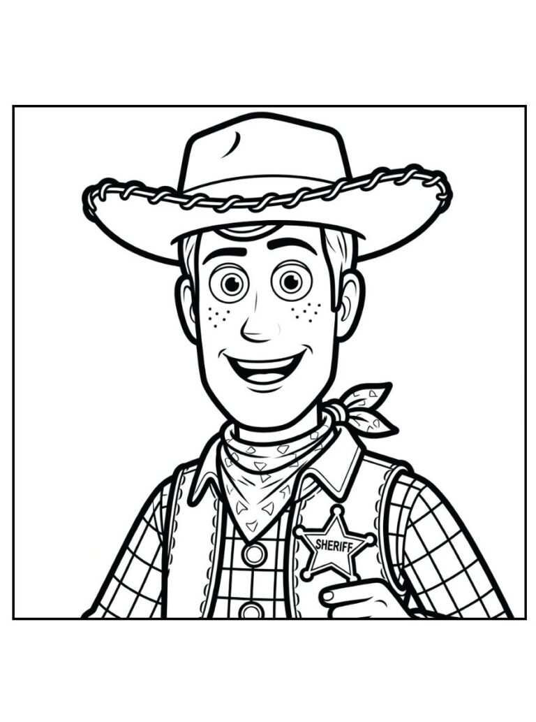 Toy Story 5 kleurplaat 16 - gratis printable om te printen