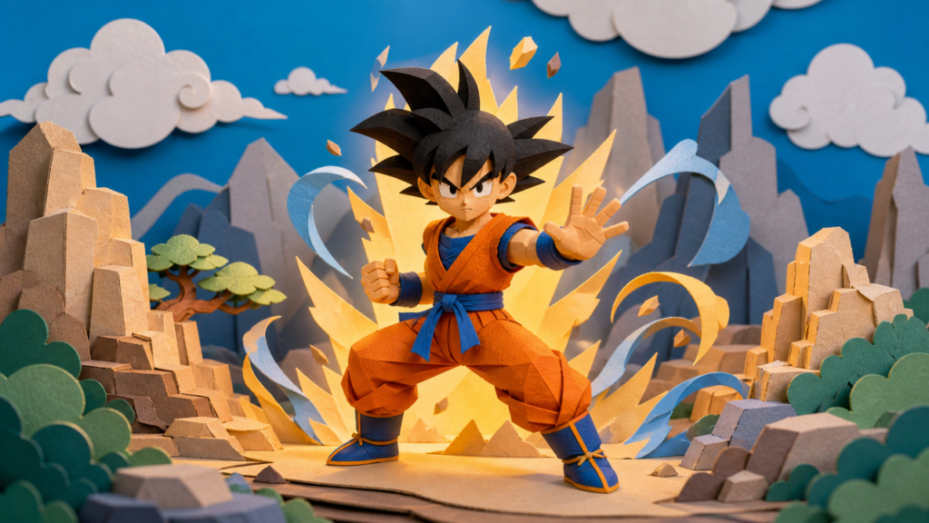 Goku Kleurplaten om te printen