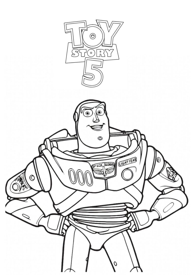 Toy Story 5 kleurplaat 29 - gratis printable om te printen