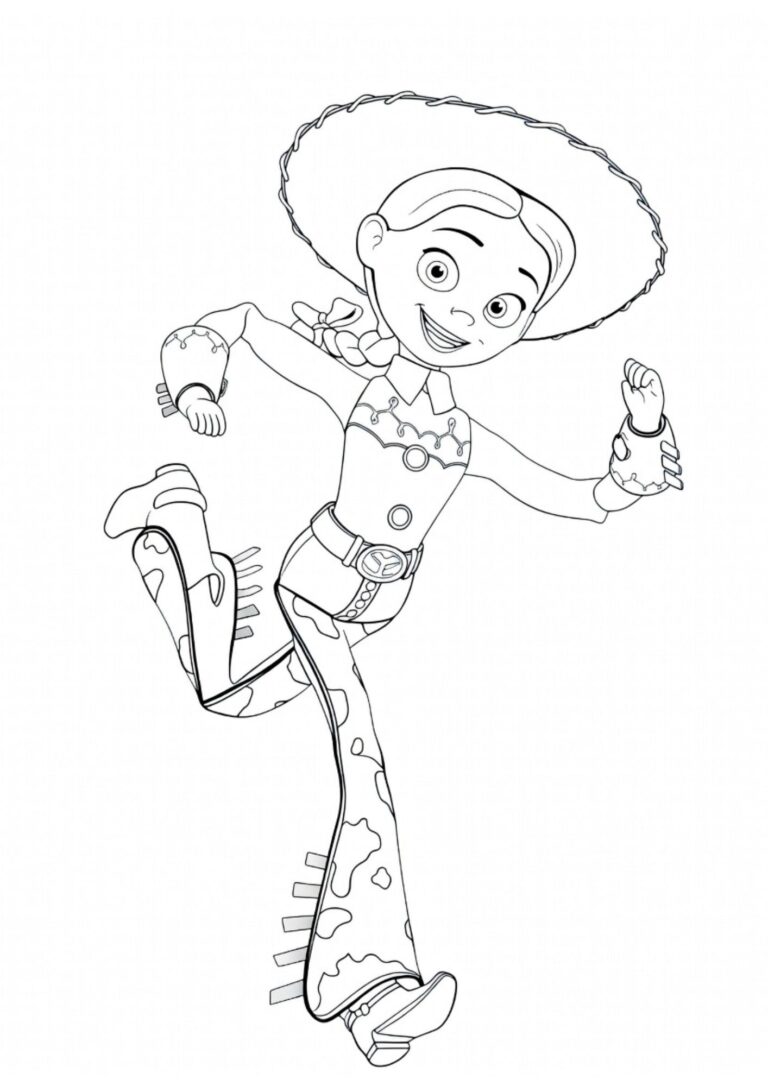 Toy Story kleurplaat 03 - gratis printable om te printen