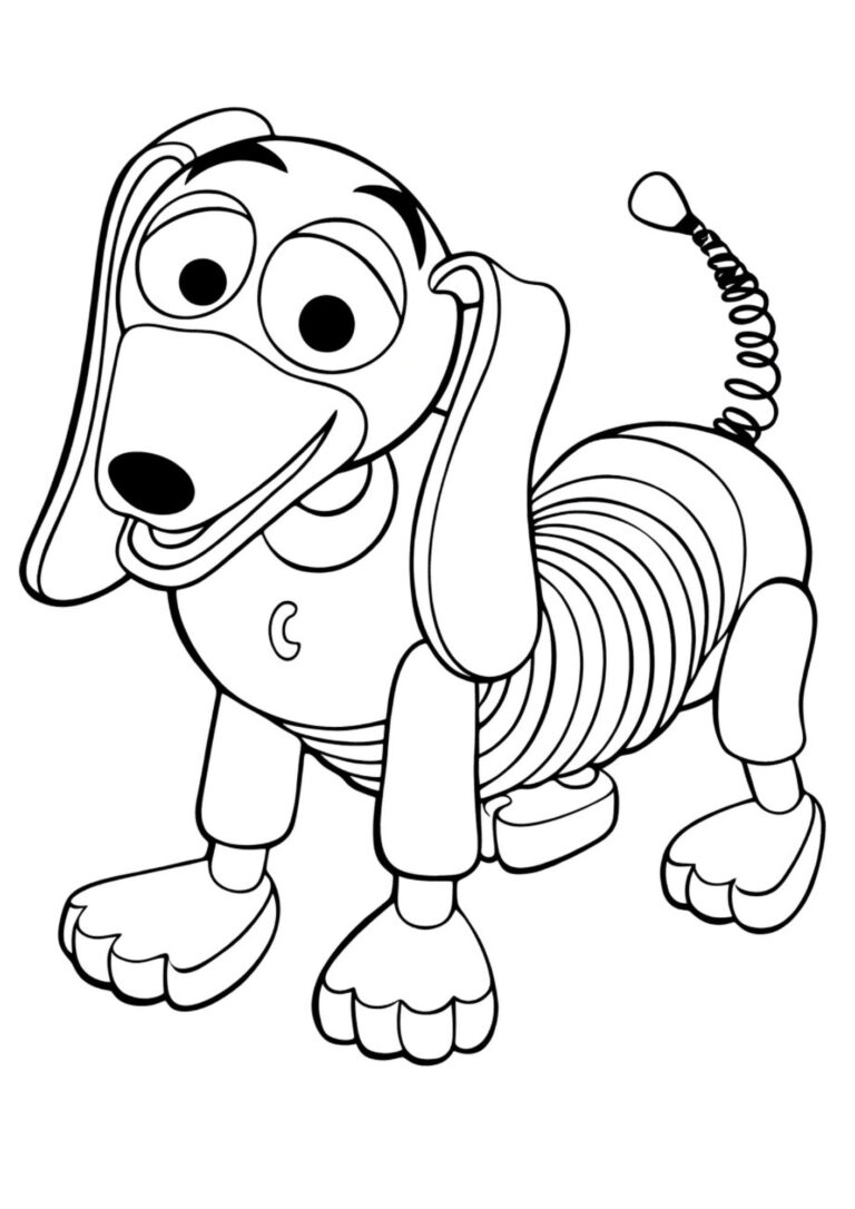 Toy Story kleurplaat 16 - gratis printable om te printen