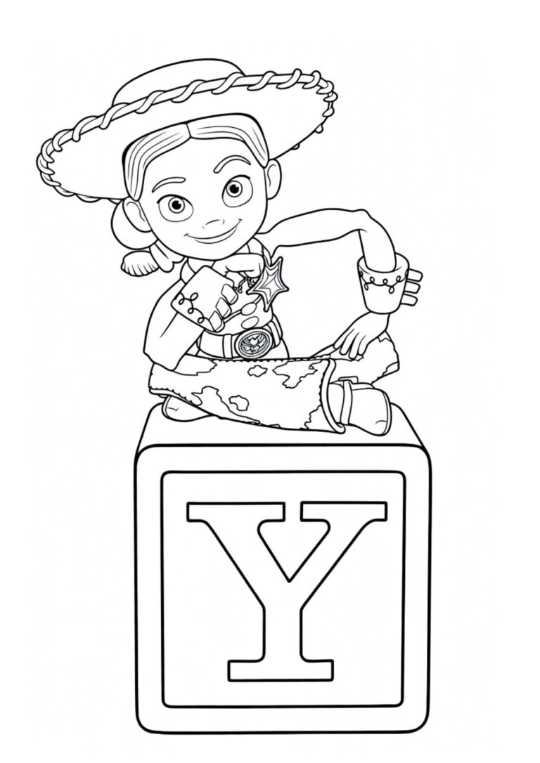 Toy Story kleurplaat 17 - gratis printable om te printen